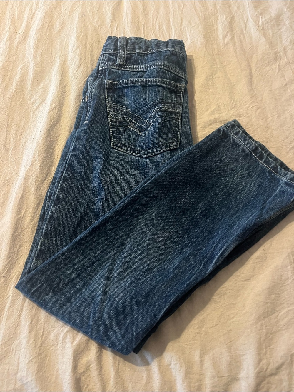 Wrangler Boys Blue Denim Jeans
